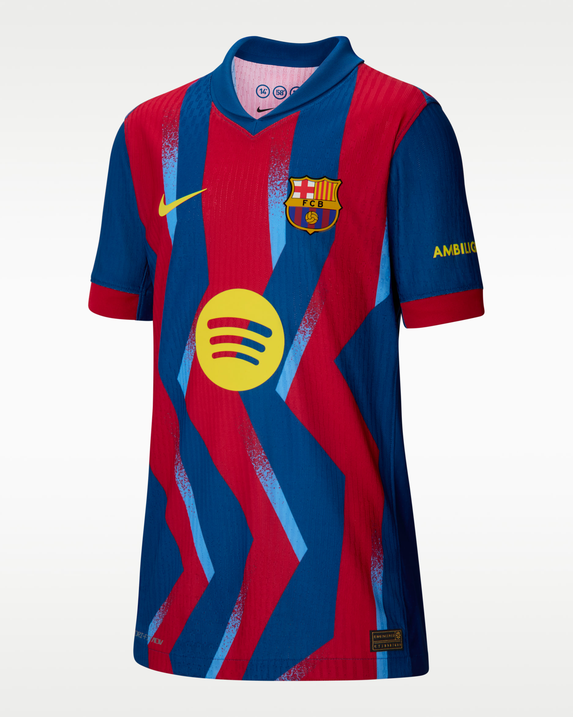 FC Barcelona 2025/26 Match Fourth Big Kids' Nike Dri-FIT ADV
